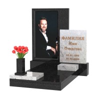 Памятник со стеклом С-4