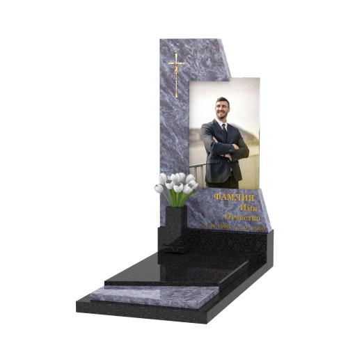 Памятник со стеклом С-6 Памятник со стеклом С-6