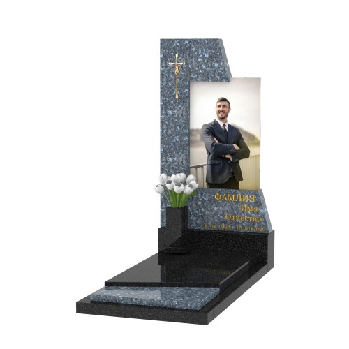 Памятник со стеклом С-6 Памятник со стеклом С-6